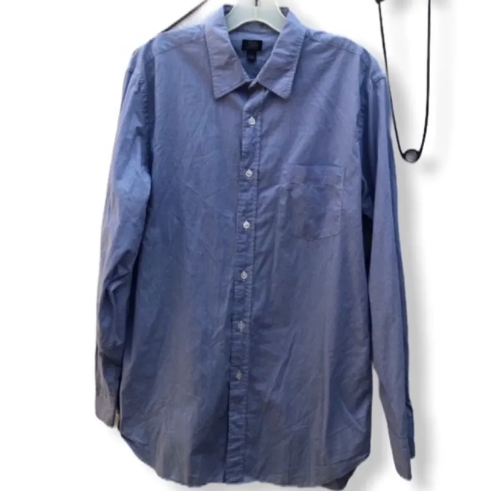 J. Crew 120's 2 Ply‎ Cotton Dress Shirt